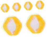 Uonlytech 6pcs Laundry Balls Pet Hair Remover Tangle- Machine Lint Trap Pet Fur Catcher Cleaning Balls Reusable