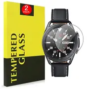 [2 PACK] Samsung Galaxy Watch 3 41mm Tempered Glass Screen Protector Guard