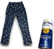 SWAG CORONA EXTRA MEN'S BEER LOUNGE PANTS IN A CAN. SZ S