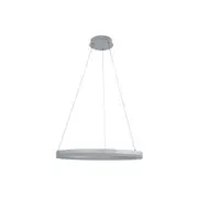 Cronus Modern Tricolour LED Halo Pendant Light White 60cm