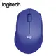 【Logitech 羅技】M331 SILENT PLUS 靜音無線滑鼠 藍