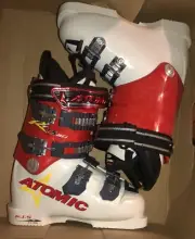 New Atomic RT CS 80 ski boots, mondo 22