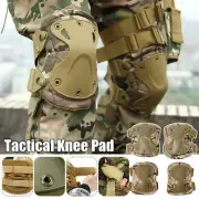 Camo Knee Pad Elbow CS Military Protector Army Outdoor Sports Kneepad