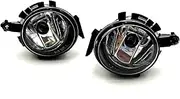 GIFAYUAN 2 Pcs For Seat Altea 2009-2013 Ibiza 2009-2012 Leon 2007-2013 Toledo 2005-2009 Front Bumper Lamps Fog Light Assembly
