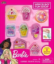 Cra-Z-Art 34059 Barbie Mini Slimy Fun Shop 8 Food Themed containers with Two Sur