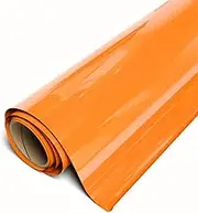 Siser EasyWeed HTV 11.8" x 2ft Roll - Iron on Heat Transfer Vinyl Orange Soda