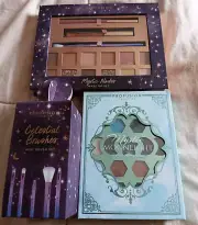 Profusion Cosmetics Mini Brush Set Eyeshadow Palette Lip Gloss Liner Makeup Lot