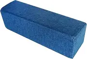 Ｂｅｓｇａ Couch Arm Rest Pillow, Armrest Cushion, Portable Rectangular Elbow Support Pillow Pad for Home Car Bedroom Sleeping Working, Dark Blue