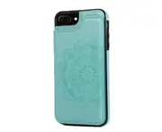 C50 Green Smartphone Mandala Embossed Protective Case for iPhone 14 6.1 inch