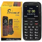 BNIB Doro Primo 366 Single Sim Black Factory Unlocked 2G OEM