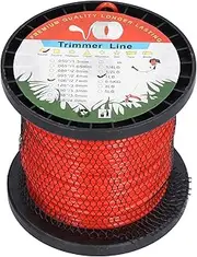 2.7mm Heavy Duty Grass Trimmer Line,Round Nylon Strimmer Cord,Grass Strimmer Wire String Trimmer Line Cutting Trimmer Line for Garden Weed Eater Strimmer & Electric Trimmers
