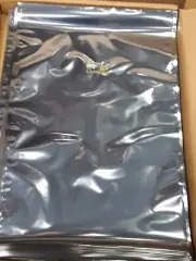 Box Of 100 Anti Static Shielding Bag, Piece, Silver 16 x 25