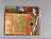 BasicGrey SUBLIME CONFUSED HARD COVER TAG BOOK scrapbooking STRING WRAP CLOSURE