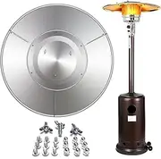 Outdoor Patio Heater Reflector -Shield, Outdoor Hourdop Protin Heat Reflector Shield Shield RIFF RIFFER RUBLICE WORN R Shield Shield Propane Revector Revector Shield EXT HEATING