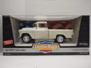 Ertl #7340 American Muscle 1955 Chevy 3100 Cameo 1/18 Sc Diecast -Bombay Ivory