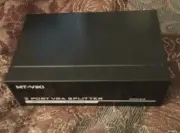 2-Port Video Multiplier VGA Video Splitter with US Adapter for Computer Display