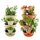 Stackable 5-Tier Vertical Planter Pots