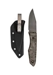 Big Idea Design BID x Carry Commission CC Lookout - Topo Ti - Blackened M390