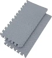Anti-Vibration Mats for Washing Machines Gym 4pcs Eva Foam Mats Sound Absorbing Floor Pads Versatile for Home Commercial Use