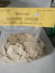 Economy wood square butt shingles (In Bags)
