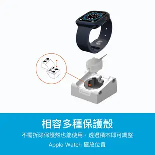 SwitchEasy 魚骨牌 Blocks Apple Watch 8/7/6/5/4/SE DIY積木手錶架 樂高