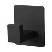 Matte Black For Bathroom and Livingroom Towel Hooks Pack of 2 Wall Mount