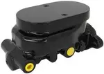 Aeroflow Brake Master Cylinder 1-1/8" Bore Cast Alumin Black Smooth - AF300-151BLK