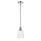 Innovations 392 Ellery 1 Light Pendant, Polished Nickel/Clear - 516-1S-PN-G392