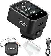 Godox X3C X3 C X3-C TTL Wireless Flash Trigger Compatible with Canon Cameras, OLED Touchscreen Flash Transmitter, Built-in Lithium Battery Support Quick Charge (Xpro-C XProII-C Upgrade Version)