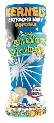Kernels Sassy Salt & Vinegar Popcorn Seasoning 125g Canada FRESH & DELICIOUS!