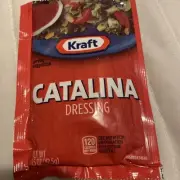 Kraft Portion Control Catalina Dressing Single Serve, 1.5 oz - 8 Pouches New