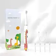 Sonic Electric Toothbrush,with 4 Brush Heads for Adults and Kids, One Charge for 100 Days, Wireless Fast Charge, 3 Modes with 2 Minutes Built in Smart Timer, Electric Toothbrushes