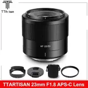 TTArtisan AF 23mm F1.8 APS-C STM Auto Focus lens for Fujifilm Fuji X-Mount X-A10