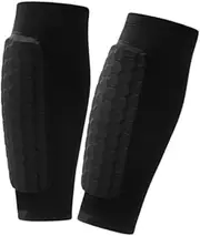 [Perfeclan] Soccer Shin Guard Leg Cover High Impact Resistant Shin Pads Calf Protection for Cycling Outdoor Sports Softball Volleyball