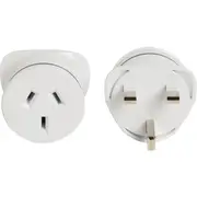 KORJO KAUK Aust. To Uk Travel Adaptor For Australia 240V Plug- Fit20 For Use With Australian/Nz