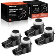 A-Premium 4-PC Reverse Backup Parking Aid Assist Sensor Compatible with...