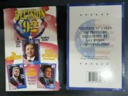 1992 Wild Card Decision '92 trading cards presidents 2 factory sealed boxes
