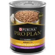 Complete Essentials Wet Dog Food, High Protein Turkey & Rice, 13 oz Cans 12 Pack