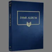 Whitman US and Canada Dime Album with Blank Ports #4476