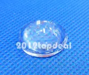 2pcs High Power LED 15mm convex lens optical glass led lens