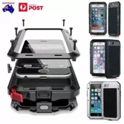 For iPhone SE 2022/2020 8 7 Plus Metal Case Heavy Duty Shockproof Rugged Cover