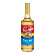 Torani Cupcake Flavoring Syrup 750 mL Glass Bottle 880363020