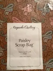 Keepsake Quilting Paisley Scrap Bag 12 Quarter Yards
