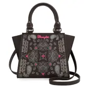 Wrangler Tote Purse for Women Designer Top-handle Handbags Paisley Floral Pri...