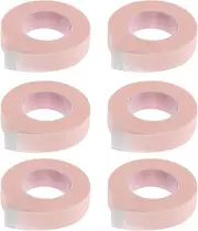 Beaupretty 6rolls Breathable Eyelash Extension Tape Adhesive Non-woven for Eyelash Isolation Skin-friendly and Beauty Procedures