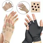 Magnetic Arthritis Compression Gloves Hand Support Fit Joint Pain Relief Wrist