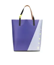 Marni Logo Printed Two-Toned Tote Bag One size Multicolor