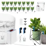 Automatic Drip Irrigation System 8 Pots Controller Plant Waterer Self Watering