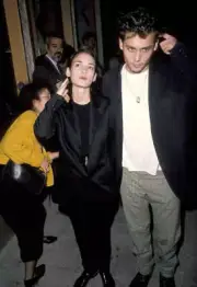 Johnny Depp & Winona Ryder 1990 Old Photo 5