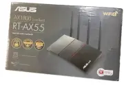 ASUS RT-AX55 AX1800 Dual Band WiFi 6 Gigabit Router, 802.11ax, Lifetime internet